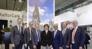 Gemeinsam mit den Rhein-Städten Bonn und Düsseldorf präsentiert sich Köln auf der ITB 2019 in Berlin copyright: KölnTourismus GmbH / Reiner Zensen