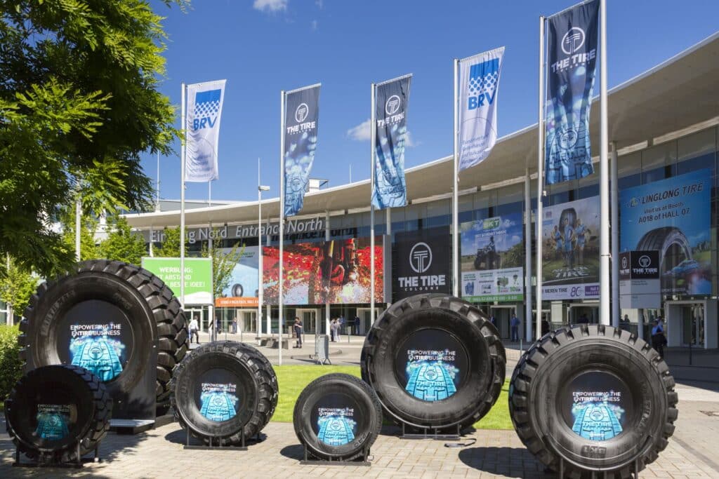 Vom 4. bis 6. Juni 2024 findet die Reifen-Messe THE TIRE COLOGNE statt