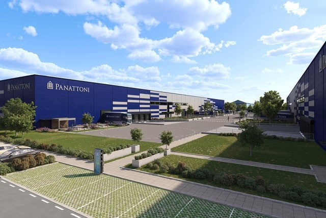 Panattoni Park Vision des sich im Bau befindenden Panattoni Park Köln